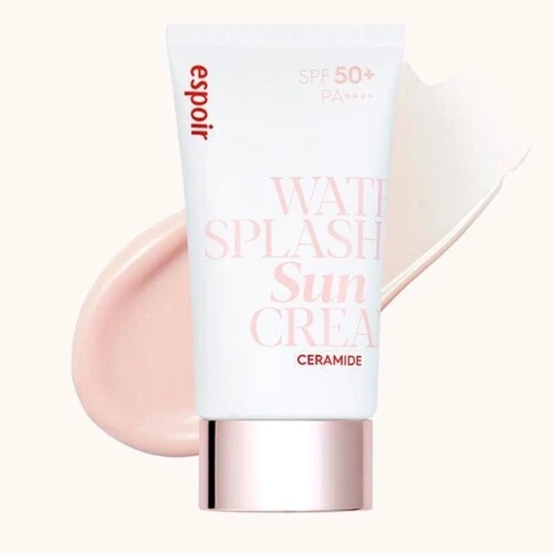 Espoir Water Splash Ceramide Sunscreen SPF50+ PA++++ 60ml Moisturizing Sunscreen