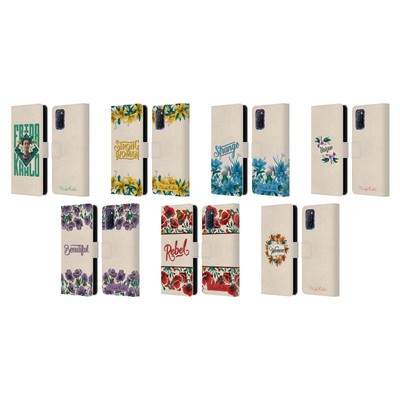 OFFICIAL FRIDA KAHLO TYPOGRAPHY 2 LEATHER BOOK WALLET CASE COVER FOR OPPO PHONES