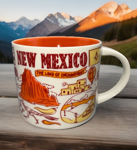 Starbucks 2018 New Mexico Been There Series Tasse 14 oz. Land Of Enchantment EUC - Bild 1 von 9