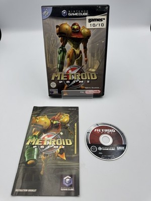 Metroid Prime Nintendo GameCube PAL komplett mit Handbuch sehr guter Zustand