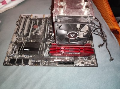 intel i7 6700k skylake, 24gb ddr4 ram, msi z-170a g43 plus