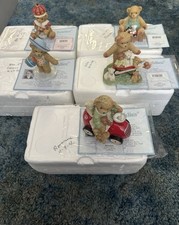 Lot Of 5 Cherished Teddies Figurines US SHIP ONLY SEE INFO