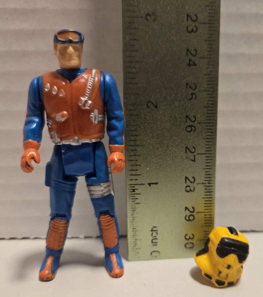 (1985) Kenner M.A.S.K. Lot - Dusty Hayes - Condor Short Helmet - FREE SHIPPING - Image 2 of 4