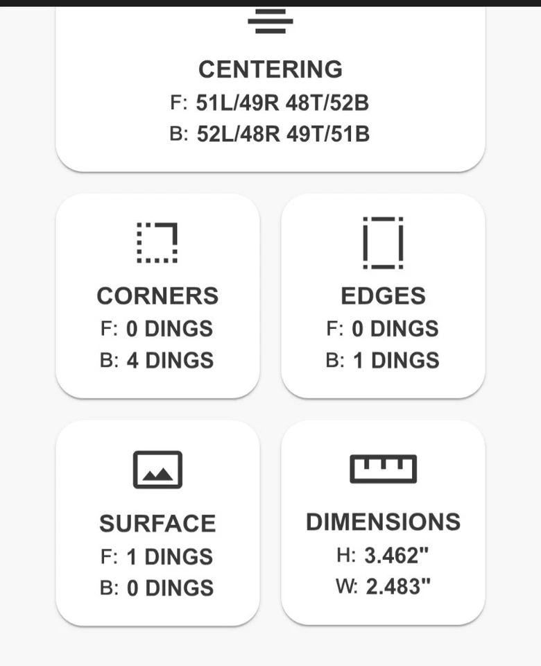 2006 EX LEGEND MAKER #52 GASTLY REVERSE Holo TAG 8.5 *Beautifully Centered* - Image 3 of 4