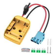 Power Wheel Adapter for Dewalt 20V Battery Adapter Power Wheel Yellow-1 PACK