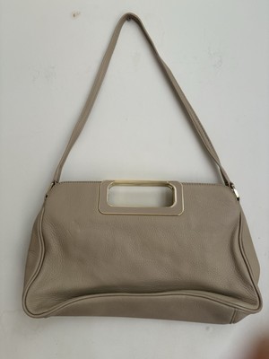 Talbots Leather Purse Shoulder Hand Bag  Tan