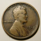 1910 S Lincoln Wheat Cent Penny F-Details/ Corrosion  "Actual Coin Pictured"