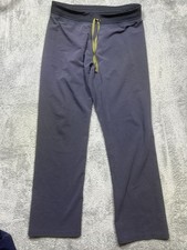 Figs Livingston Basic Scrub Pants Womens L Purple Medical Uniform Technical Col.
