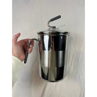 Kuhn Rikon 4th Burner Pot Stainless Steel Multi-Purpose Steamer Pot with Lid