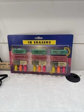 Erasers School Office Bonus Pack Colorful 18 Piece Set Smudge Resistant Nice