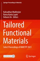 Tailored Functional Materials Select Proceedings Of Mmetfp 2021 Taschenbuch 2023
