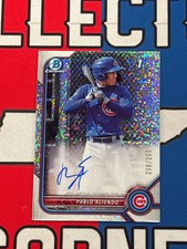 Pablo Aliendo 2022 Bowman Chrome #CPA-PA Speckle Refractor 298/299