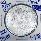 1902 O BU UNCIRCULATED MORGAN SILVER DOLLAR AUTHENTIC U.S.MINT FREESHIPPING 5758
