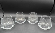 Schott ZWIESEL GLAS Pure Stemless Burgundy Wine Glass Tumblers Germany Set 4