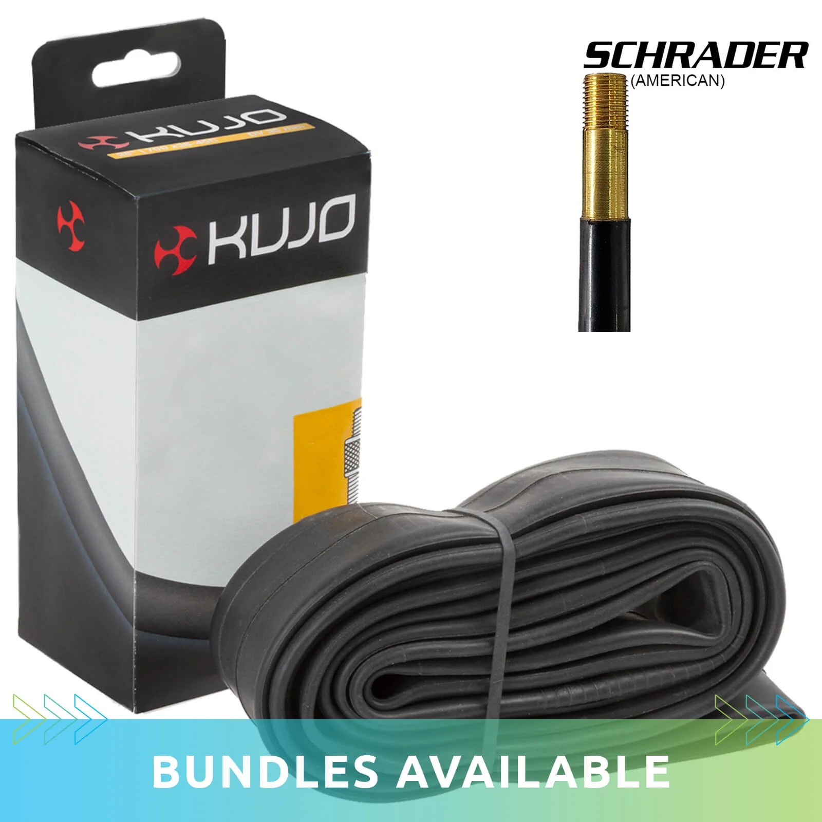 700c Inner Tube Kujo Schrader Valve