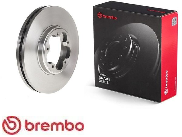 2X Bremsscheibe Brembo 09.C240.10 2 Bremsscheiben Vorderachse Vorne FüR Ford-image