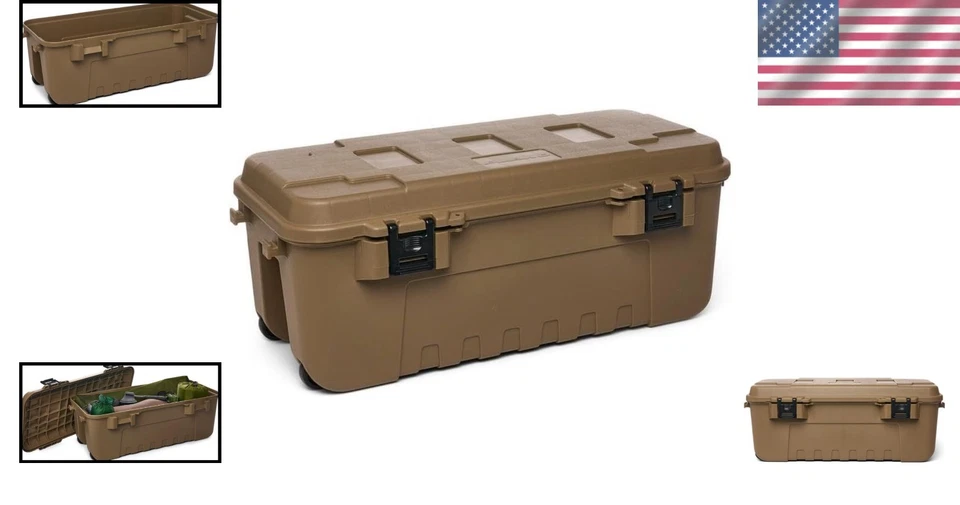 Sportsman's Storage Trunk - Tough Weather-Resistant Design - Image 2 of 4