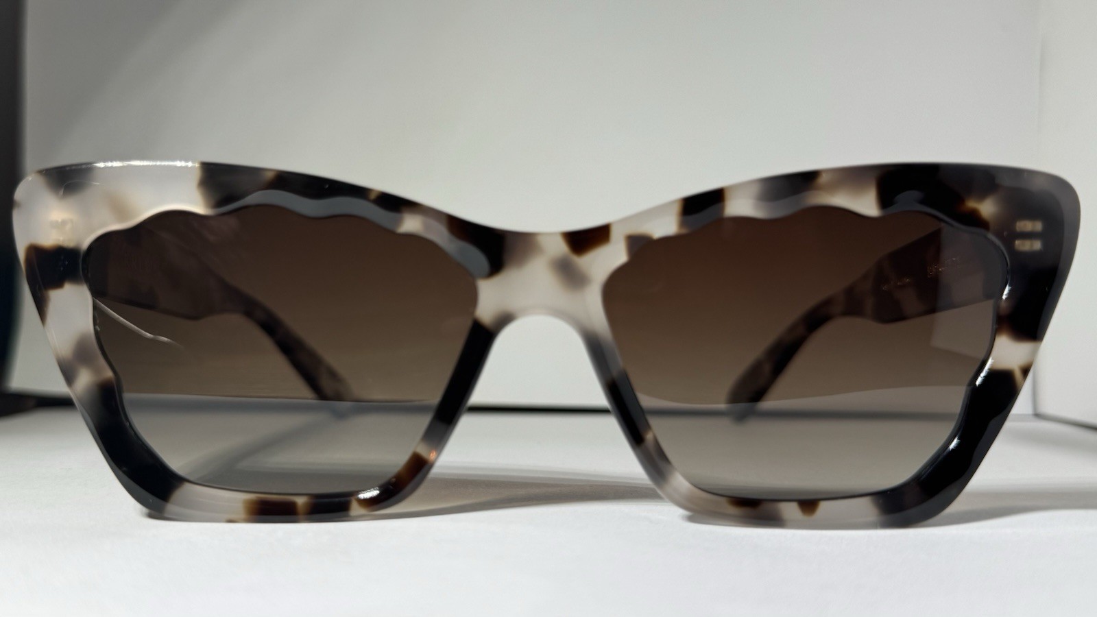 KREWE Brigitte Malt  – Polarized Cat Eye Sunglasses