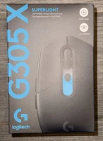 Logitech G305 X Superlight Wireless Gaming Mouse Black HERO 44K Bluetooth NEW