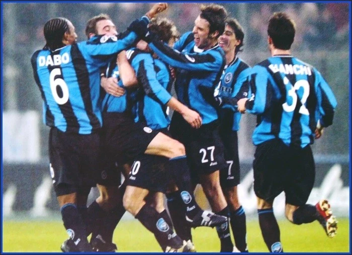 ATALANTA camiseta original ASICS Serie A 2002 2003 maglia Promatech 02 GAUTIERI - Immagine 2 di 4