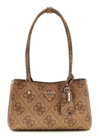 Guess Meridian Ii Shoulder Satchel Bag Schultertasche Tasche Latte Logo Neu