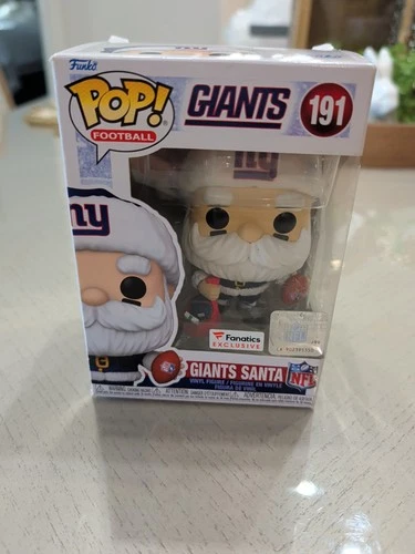 FUNKO POP! NFL FOOTBALL #191 New York Giants FANACTICS ( Exclusive)
