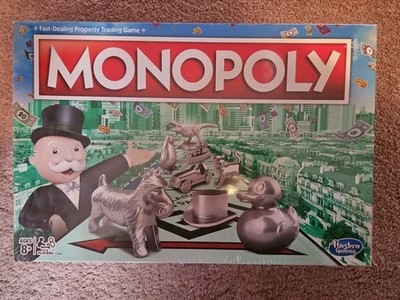 Hasbro Monopoly C1009 Classic Board Game With New Characters