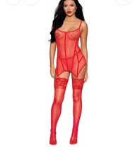 Dreamgirl Velvet Garter Slip  G-String XL
