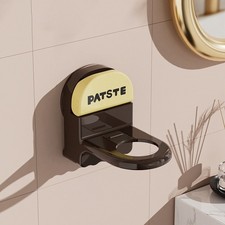 Wall Mounted Shower Gel Bottle Rack Adjustable Non-rust Shampoo Bottle Holder Ho