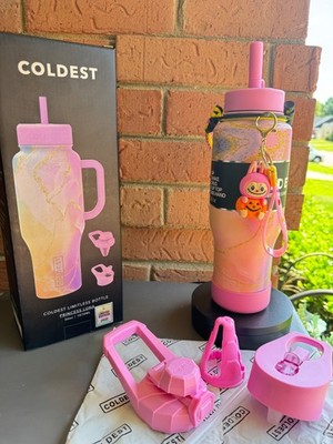 2 DAY ONLY PRICE DROP !!Coldest 36oz Limitless PRINCESS LUNA with 3 Lids, NEW
