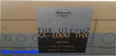 Brand New Klipsch KA-1000-THX - subwoofer amplifier Retail $1,899.00
