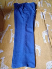 Blue Thin Summer Spring trousers Pants Size 18