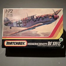 Matchbox 1:72 Bausatz Messerschmitt Bf 109 E, 2 Colours,neu-OVP! Rarität-selten!