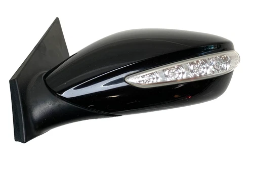 2011 - 2015 Hyundai Sonata Hybrid Driver Left Power Mirror Black 87610-4R030 OEM