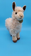 Baby Llama Plush Miyoni by Aurora Stuffed Animal 10  Realistic Detailed Tan