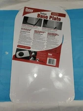 Oatey Toilet Base Plate White Floor Trim 31258