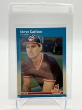 1987 Fleer Update Steve Carlton Baseball Card #U-17 Mint FREE SHIPPING