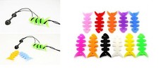 WRAPS SMOOTH CABLE FISH HEADPHONES EARPHONES for iPhone 6 5 4 4s 3 smartphone mp3