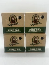 Dr. Squatch Men's Soap Pine Tar (4 Bars)  5 OZ Best Seller 30% OFF FREE SHIPPING
