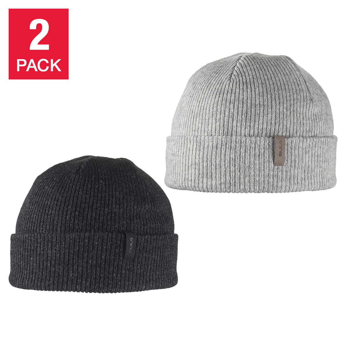 Set of 2 BULA Merino Wool Blend Beanie Hat Unisex | eBay display picture 1