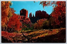 Postcard Courthouse Rock In Beautiful Oak Creek Canyon, Arizona Unposted