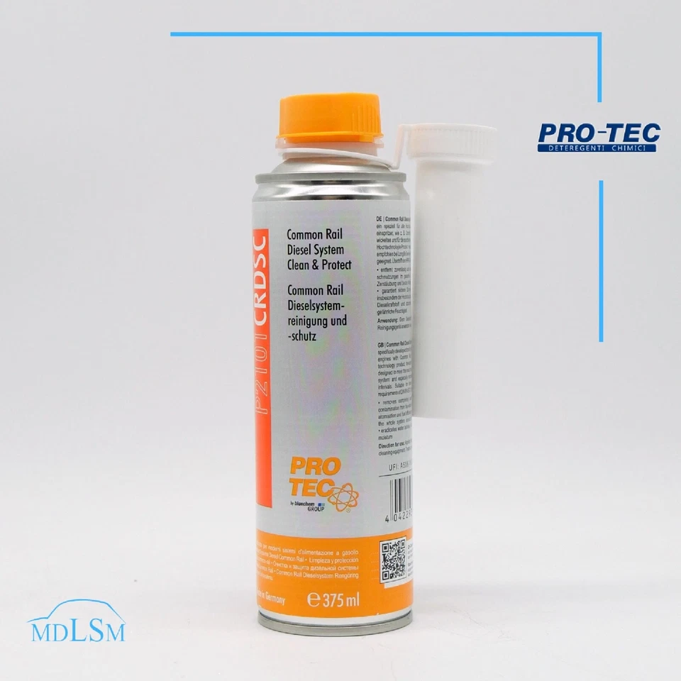 PROTEC ADDITIVO COMMON RAIL DIESEL SYSTEM CLEAN E PROTECT INIETTORI FAP "P2101"