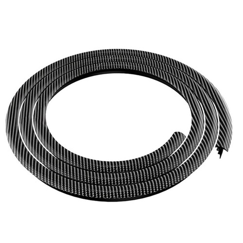 Carbon Fiber Rubber Car Dashboard Windshield Gap Sealing Strip Auto Accessories - Picture 5 of 15