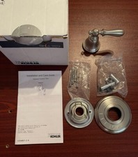 KOHLER T72771-9M-BN Artifacts Volume valve trim with swing lever handle