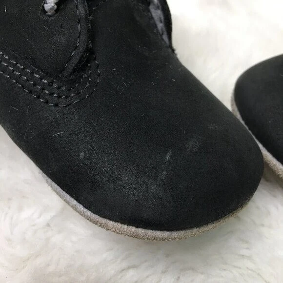 Timberland Bebé Infante Negro Gamuza Botas Talla 2 EE. UU. / 17 UE Foto 4 de 4