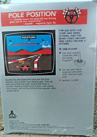 Pole Position Atari 2600/7800 Cartridge NEW Old Stock CX2694