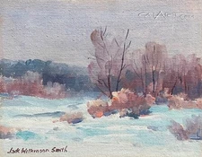 1930s CaLiFoRnia Landscape Oil Painting by Famous Artist JACK WILKINSON SMITH!