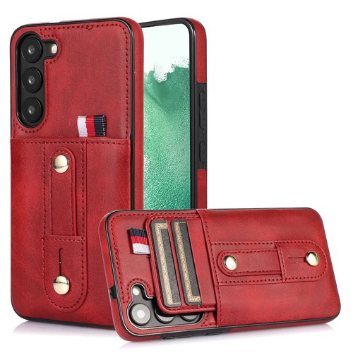 Shockproof Pull Up Card Set Wallet Leather Case Cover For Samsung Galaxy Phone - Picture 10 of 54