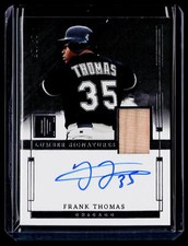 2024 Panini Impeccable #15/25 Silver Frank Thomas Lumber Auto