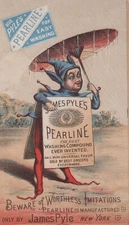 Pearline Washing Compond James Pyle   c1890s A4J
